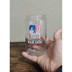 Big Dog's Brewing Company Las Vegas Beer Can Glass